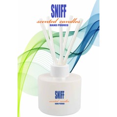 Αρωματικο Χωρου με Στικ SNIFF REED DIFFUSER Λευκο 250gr