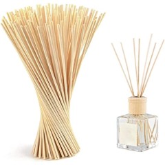 Ξυλακια sticks για αρωματικά χώρου - diffuser Rattan φυσικό χρώμα, 3,5mm x 20cm