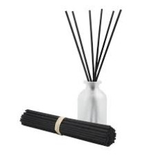 Ξυλακια sticks για αρωματικά χώρου - diffuser Rattan μαύρο χρώμα, 3,5mm x 20cm