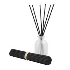 Ξυλακια sticks για αρωματικά χώρου - diffuser Rattan μαύρο χρώμα, 4mm x 30cm